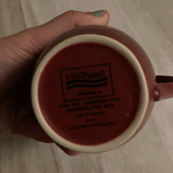 Noritake Colorwave Raspberry Creamer - Picture 3 of 3